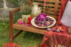 Violette Herbst-Deko Violette Herbst-Deko