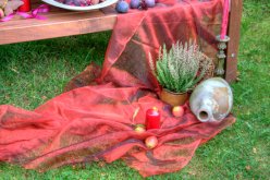 Violette Herbst-Deko Violette Herbst-Deko