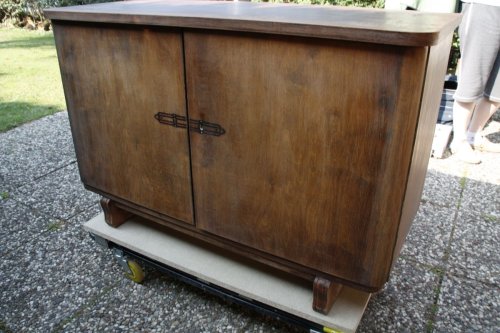 alte unbehandelte Kommode