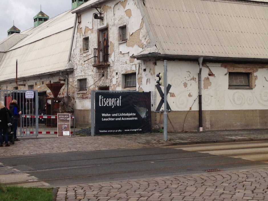 Eingang zur Zunft der Künste im Atelier Eisengraf