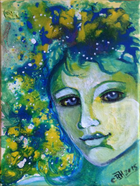 Seelenbild, Acryl auf Leinwand Seelenbild, Acryl auf Leinwand